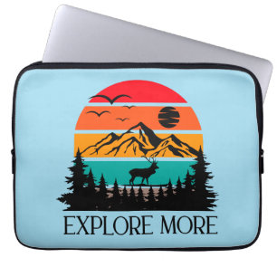 Funda Para Portátil Explore más Mountain Nature Adventure Outdoor