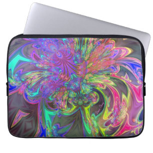Funda Para Portátil Explosión que brilla intensamente de Deva verde