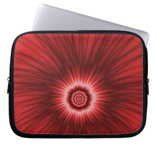 Funda Para Portátil Explosión roja de la manga de la laptop