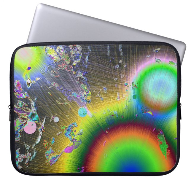 Funda Para Portátil Explosión solar (Frente)