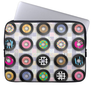 Funda Para Portátil Expresión musical divertida de Guay PatterRecords