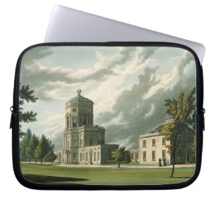 Funda Para Portátil Exterior del observatorio astronómico, illustra
