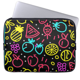 Funda Para Portátil Extravaganza de la fruta de neón