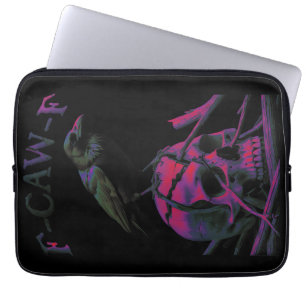 Funda Para Portátil F-Caw-F Funny Black Crow Bird