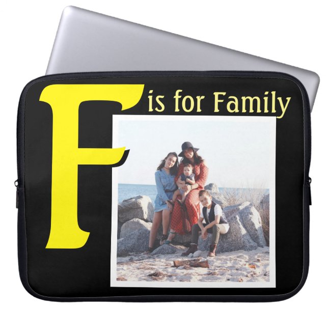 Funda Para Portátil F para la familia (Frente)