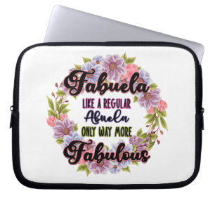 Funda Para Portátil Fabuela Como Un Abuela Regular Sólo Muy Fabuloso