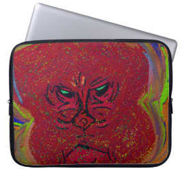 Funda Para Portátil Face of a Flame Laptop Sleeve
