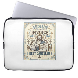 Funda Para Portátil Factura de Jesús Deuda Cancelada Factura de Jesús 