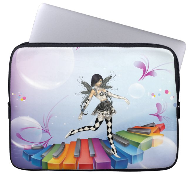 Funda Para Portátil Faerie Musical Keyboard (Frente)