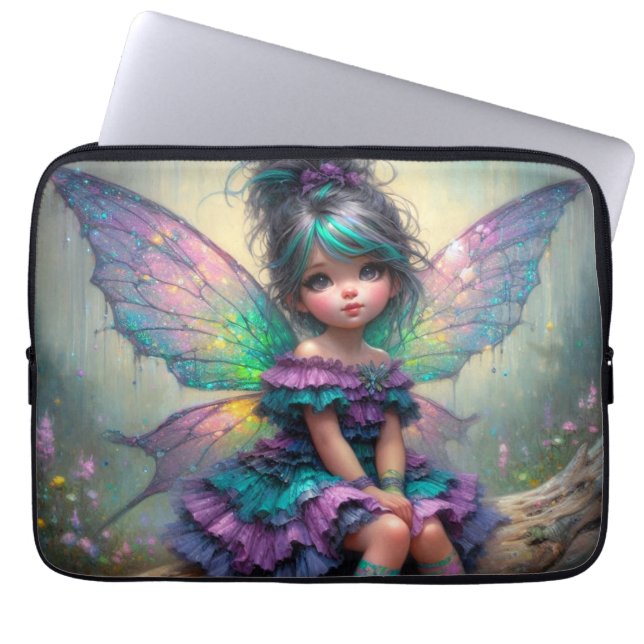 Funda Para Portátil Fairy Twilight Blossom (Frente)