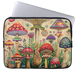 Funda Para Portátil Fairytale Mushrooms