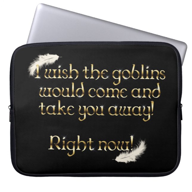 Funda Para Portátil Falln Goblins Te Lleva (Frente)