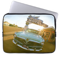 Famoso motel Blue Swallow en la Ruta 66