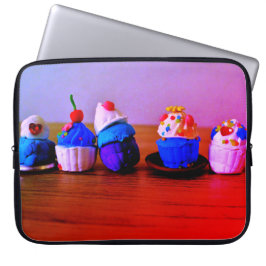 Funda Para Portátil Fancy Cupcakes