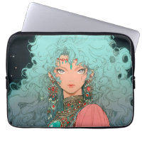 Fantasía Bohemia Chica de Anime Estético