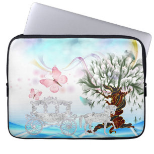 Funda Para Portátil Fantasía Círculo de Caballo de Cristal