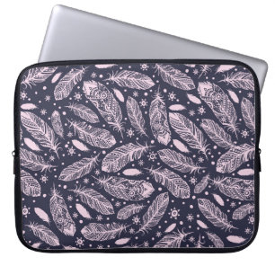 Funda Para Portátil Fantasía de Feathery: Creación de patrones románti