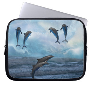 Funda Para Portátil Fantasía de los delfínes