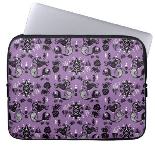 Funda Para Portátil Fantasía de Sirena Morada