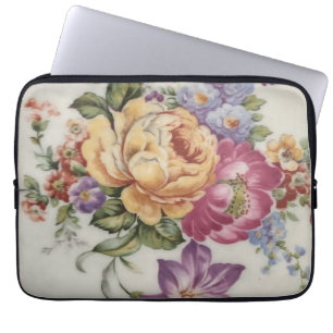 Funda Para Portátil Fantasía Floral 