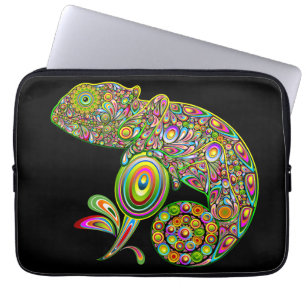 Funda Para Portátil Fantasía psicodélica de Chameleon