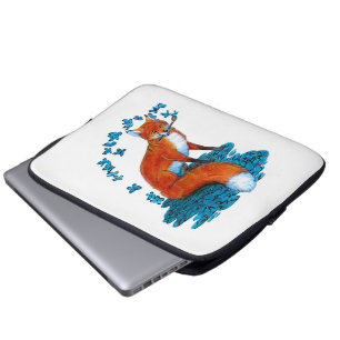 Funda Para Portátil Fantasía surrealista Dreamscape de la mariposa de
