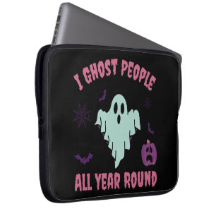 Funda Para Portátil Fantasma A La Gente Todo El Año Halloween