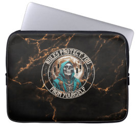 Funda Para Portátil Fantasy Design marble | Grim Reaper | Motivation