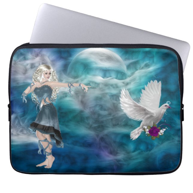 Funda Para Portátil Fantasy Sky Siren (Frente)