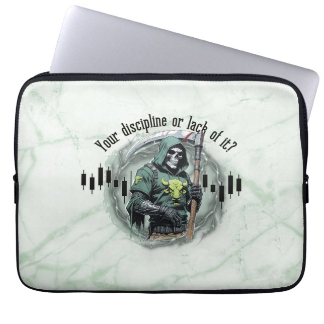 Funda Para Portátil  Fantasy trade design | Grim Reaper |  motivation (Frente)