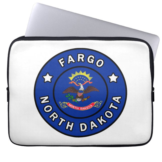 Funda Para Portátil Fargo Dakota del Norte (Frente)