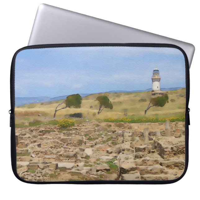 Funda Para Portátil Faro acuático (Frente)