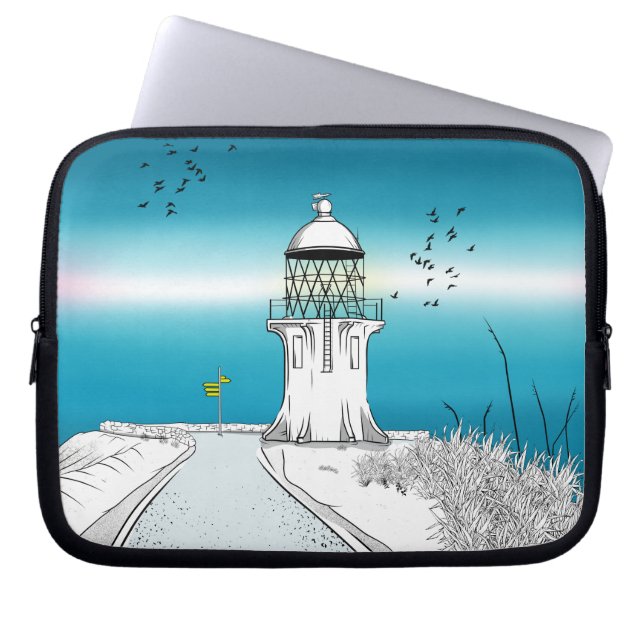 Funda Para Portátil Faro de Cape Reinga, Nueva Zelanda (Frente)