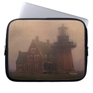 Funda Para Portátil Faro de la isla de Bloque