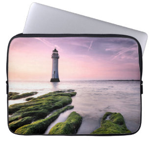 Funda Para Portátil Faro de la roca de la perca