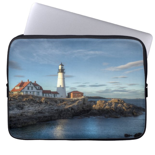 Funda Para Portátil Faro principal de Portland (Frente)
