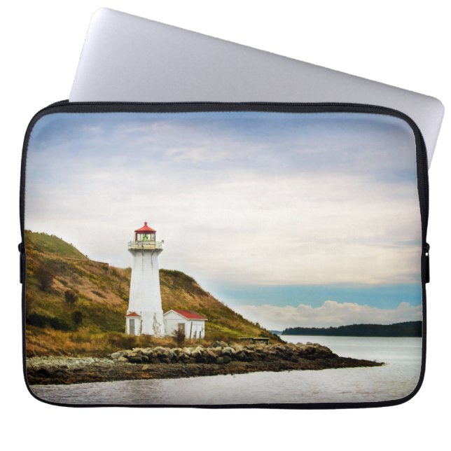 Funda Para Portátil Faros | Faro de Georges Island (Frente)