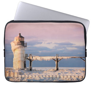 Funda Para Portátil Faros Faro del lago Michigan