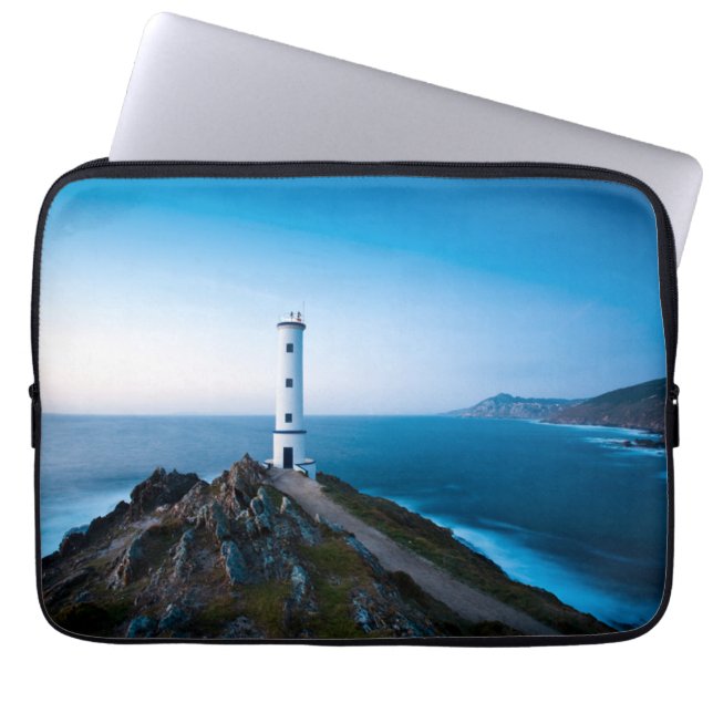 Funda Para Portátil Faros | Faro Hogar de Cabo Cangas España (Frente)