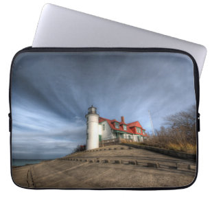 Funda Para Portátil Faros Point Betsie Lake Michigan