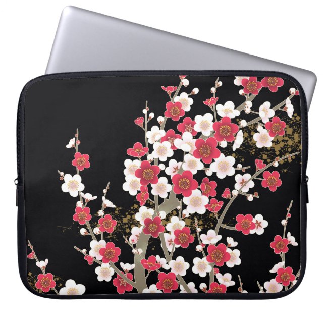 Funda Para Portátil Fashion floral fino y lindo Guay Girly Retro (Frente)