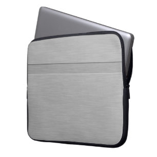 Funda Para Portátil Faux Brushed Metalizado con Groove