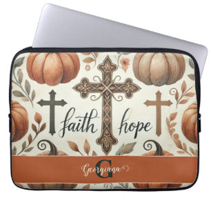 Funda Para Portátil Fe personalizada y esperanza Halloween cristiano
