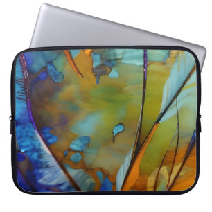 Funda Para Portátil Feather Resumen de arte de IA