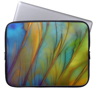 Funda Para Portátil Feather Resumen de arte de IA
