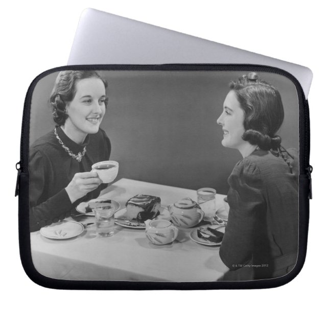 Funda Para Portátil Fecha del café (Frente)