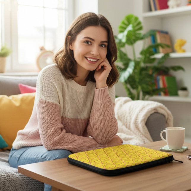 Funda Para Portátil Felices mangas de portátiles (Subido por el creador)