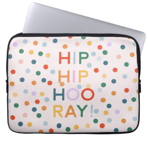 Funda Para Portátil Felicitaciones por la fiesta de cumpleaños de Hip