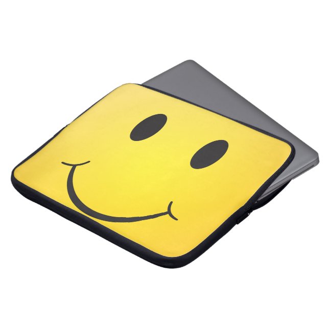 Funda Para Portátil Feliz (Superior anverso)