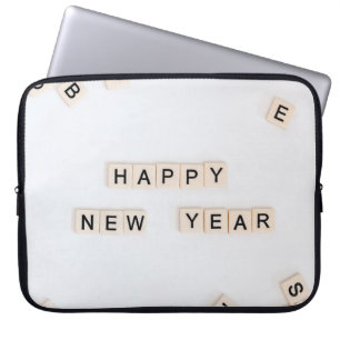FUNDA PARA PORTÁTIL FELIZ AÑO NUEVO